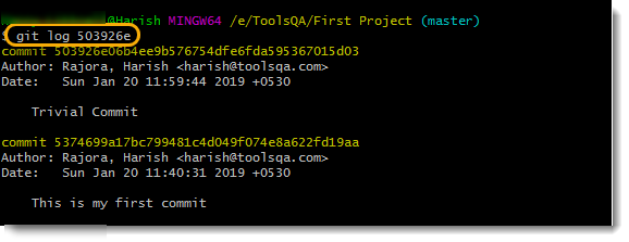 how-to-view-commit-history-in-git-using-git-log-command